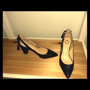Wonder Leather and Suede Pumps w Tassels Charlotte